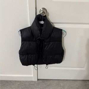 Black Puffer Vest